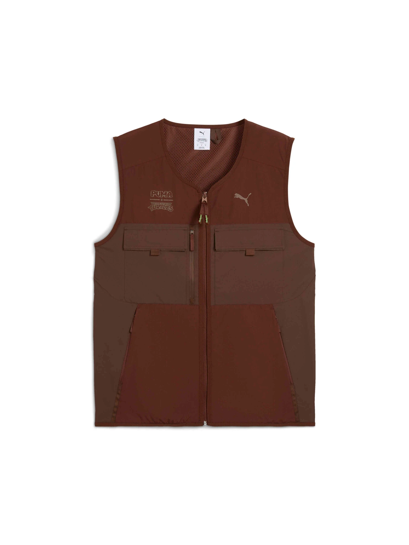 Куртки и дубленки PUMA x Tmnt Tech Vest модель 630104 Куртки и дубленки PUMA x Tmnt Tech Vest модель 630104 Фото