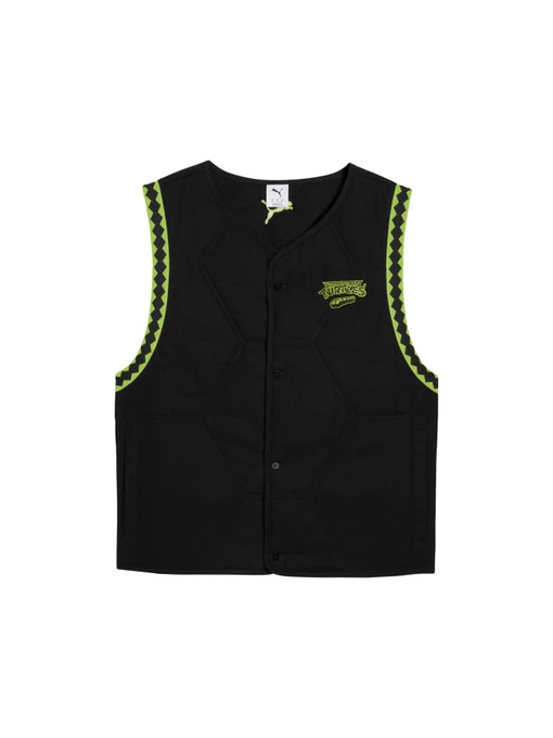 Куртки и дубленки PUMA Hoops x Tmnt Vest модель 631677 Фото