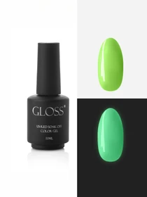 Люминесцентный гель-лак Electric Green Elf, насыщенный салатовый Elf GLOSS COMPANY модель 4823271410899 Фото