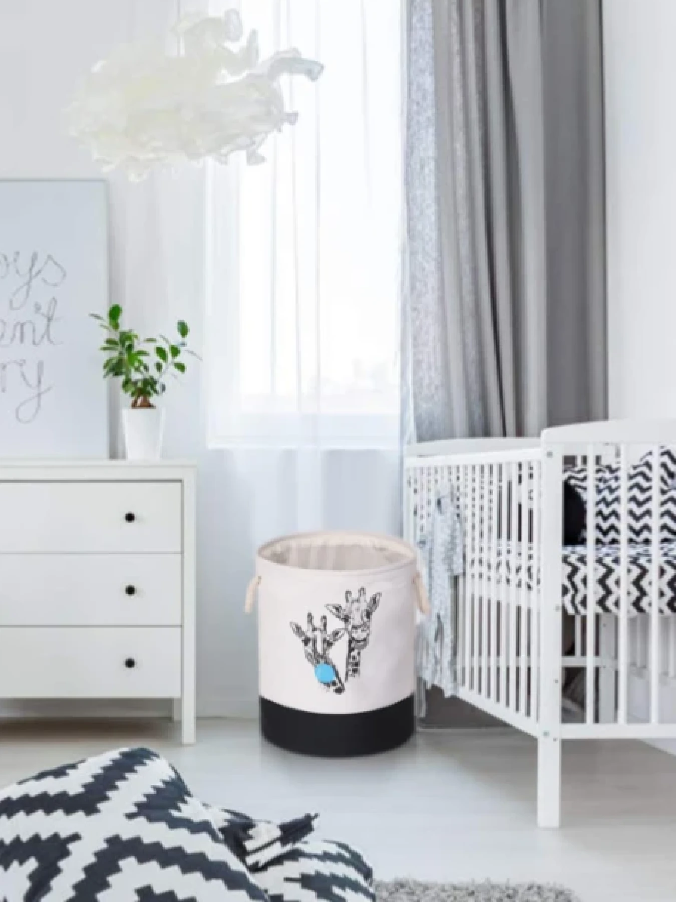 Корзина для Игрушек и Белья Два Жирафа Lovely Svi модель 9614948356160 Корзина для Игрушек и Белья Два Жирафа Lovely Svi модель 9614948356160 Фото