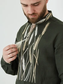 Вишиванки Едельвіка модель 93-24-00khaki Фото
