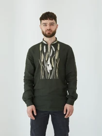 Вишиванки Едельвіка модель 93-24-00khaki Фото