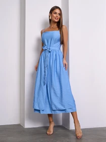 Сукні ISSA Plus модель 15145_голубой Фото