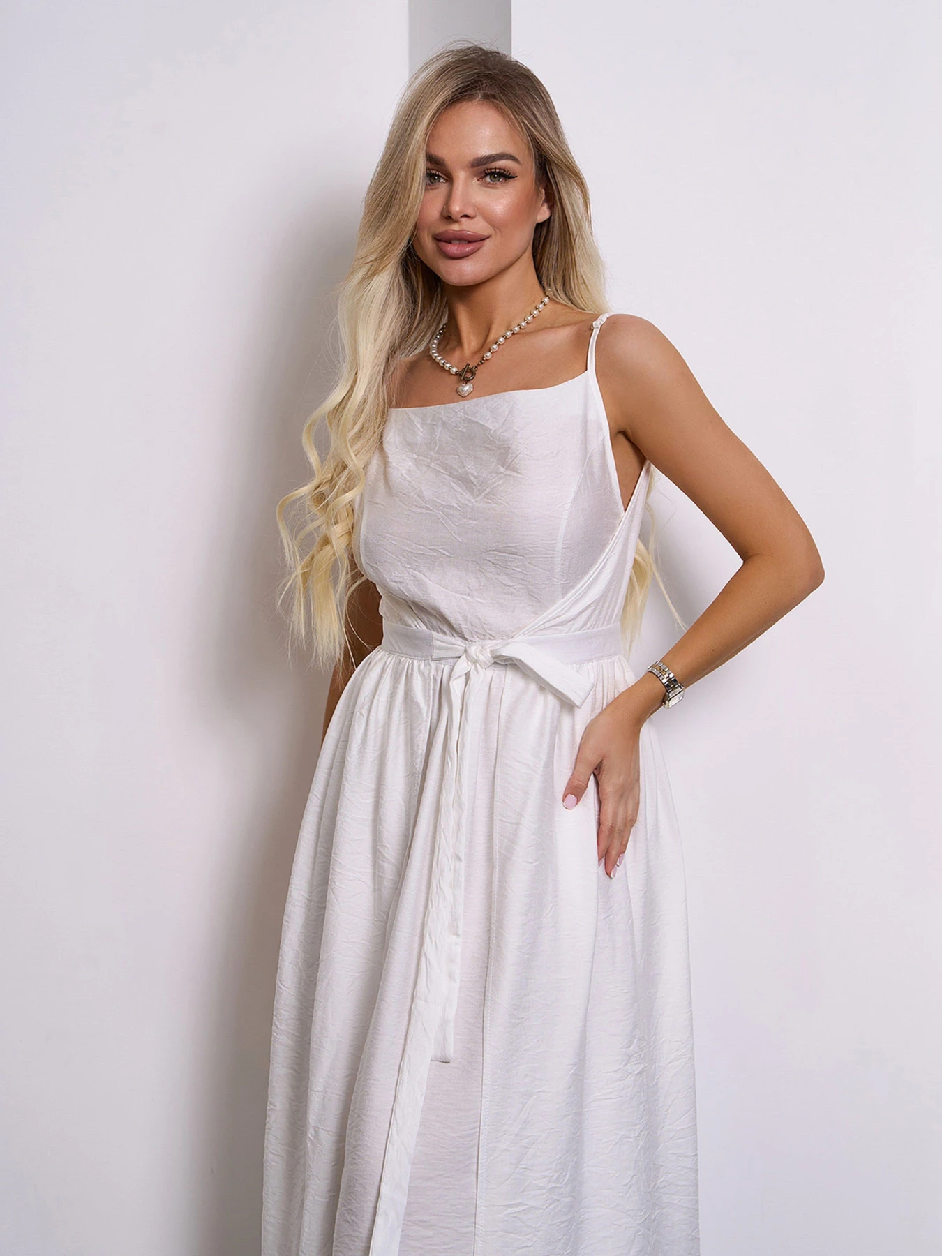 Платья ISSA Plus модель 15145_молочный Платья ISSA Plus модель 15145_молочный Фото