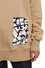 Худи и свитшоты Хлопковый свитшот модель aut21-swtshrt-beige Фото