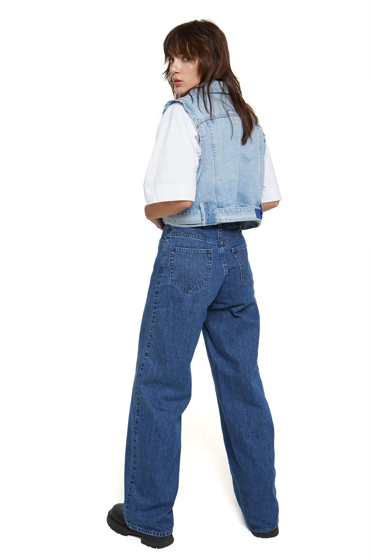 Куртки и дубленки Куртка джинсовая модель aut21-jc-blue Фото