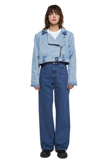 Куртки и дубленки Куртка джинсовая модель aut21-jc-blue Фото