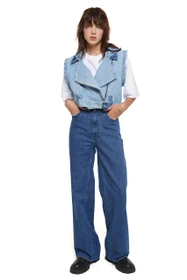 Куртки и дубленки Куртка джинсовая модель aut21-jc-blue Фото