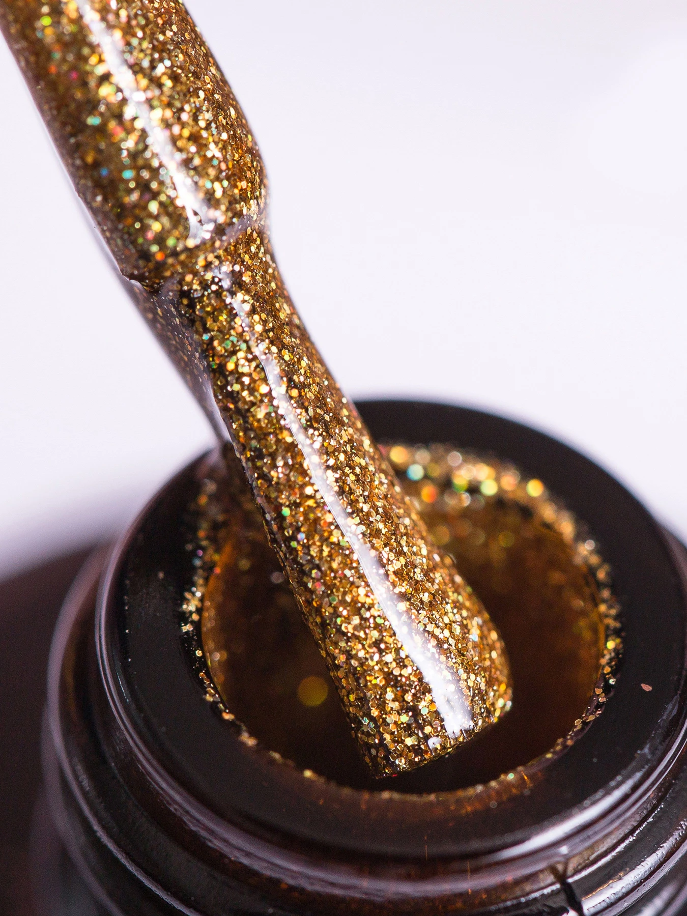 Гель-лак GLOSS Shine 400, золотисто-желтый с микроблеском Shine GLOSS COMPANY модель 4823271403051 Фото