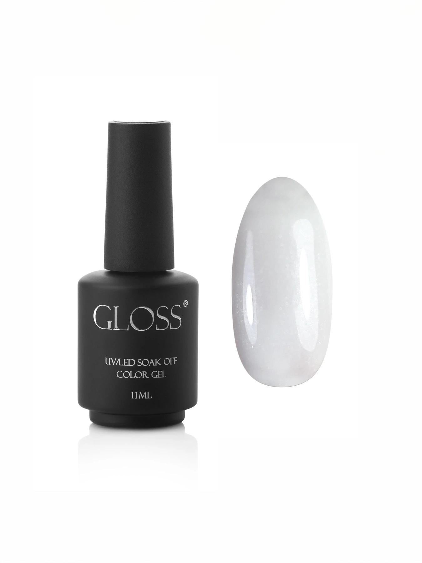 Гель-лак GLOSS Shine 419, белый с микроблеском Shine GLOSS COMPANY модель 4823271403518 Фото
