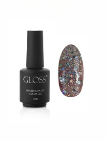 Гель-лак GLOSS Shine 420, серебристый с голографическими блестками Shine GLOSS COMPANY модель 4823271401019 Гель-лак GLOSS Shine 420, серебристый с голографическими блестками Shine GLOSS COMPANY модель 4823271401019 Фото