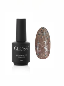 Гель-лак GLOSS Shine 421, золотистый с большими блестками. Shine GLOSS COMPANY модель 4823271400982 Гель-лак GLOSS Shine 421, золотистый с большими блестками. Shine GLOSS COMPANY модель 4823271400982 Фото