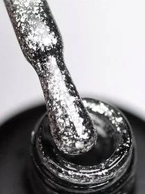 Гель-лак GLOSS Shine 424, сріблястий з мікроблиском Shine GLOSS COMPANY модель 4823271401002 Фото