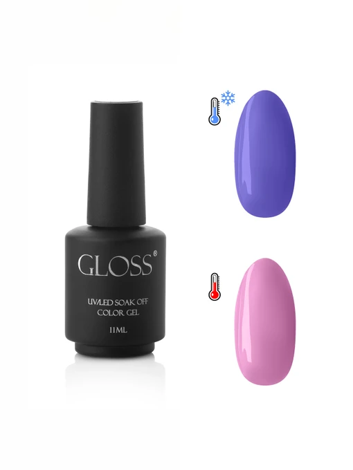 Гель-лак GLOSS Termo Alter Pink 803 GLOSS COMPANY Termo, рожевий