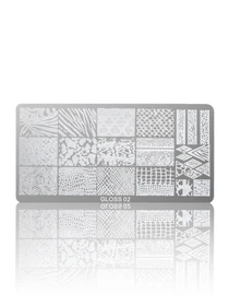 Пластина для стемпинга GLOSS 02 Стемпінг GLOSS COMPANY модель 4823271409480 Фото