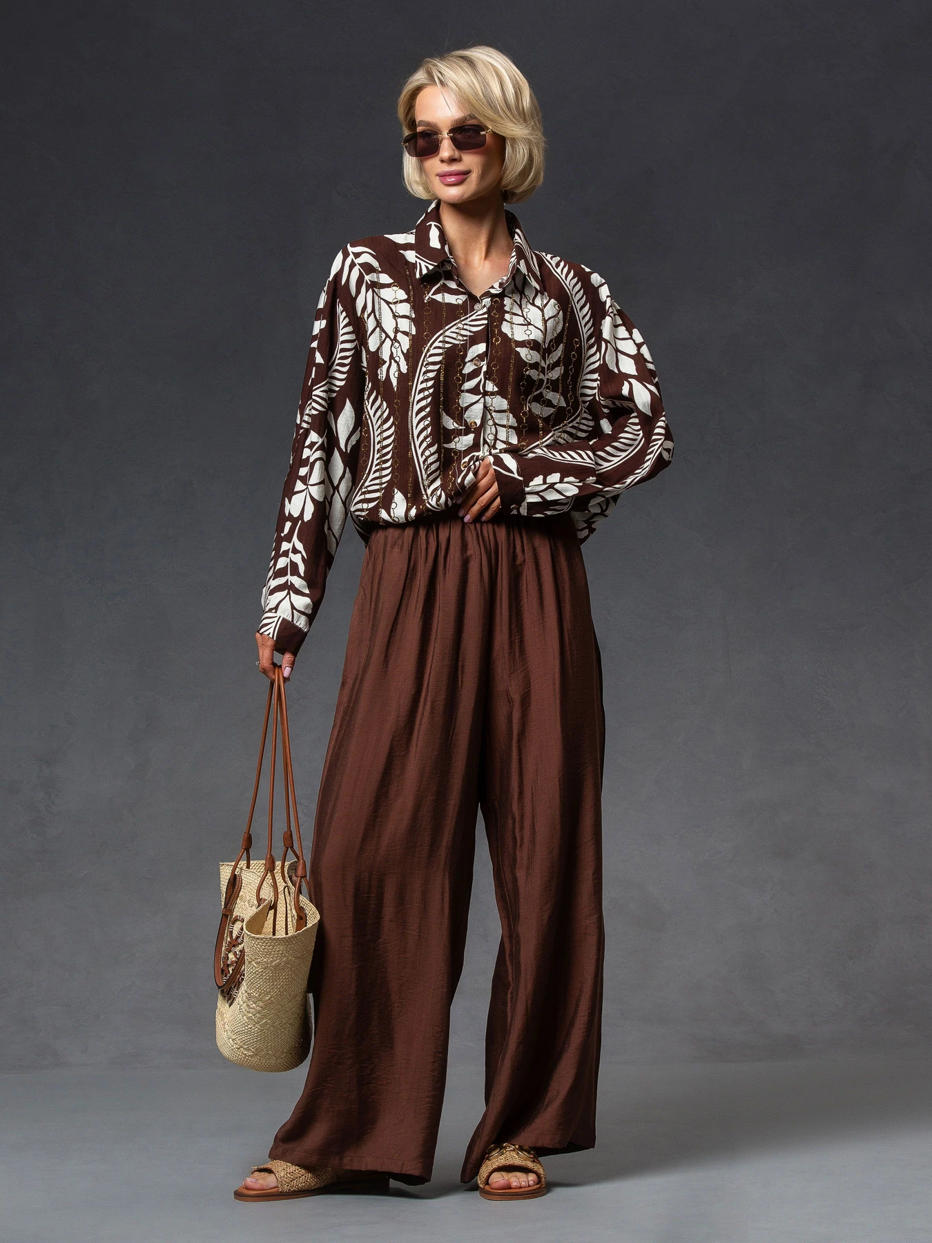 Костюмы VIVA WEAR модель 0505-ital-chocol Костюмы VIVA WEAR модель 0505-ital-chocol Фото