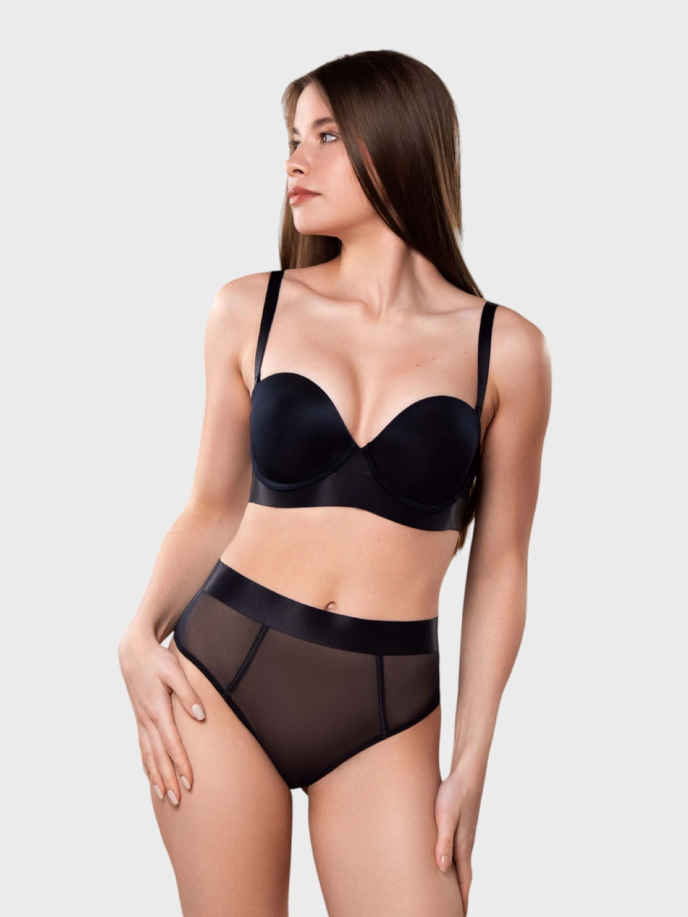 Нижнее белье Brabrabra модель SLZ27302121_black Фото