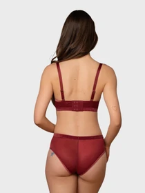 Нижня білизна Brabrabra модель SLZ27301305_burgundy Фото