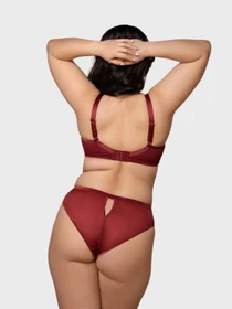 Нижня білизна Brabrabra модель SLZ27301311_burgundy Фото