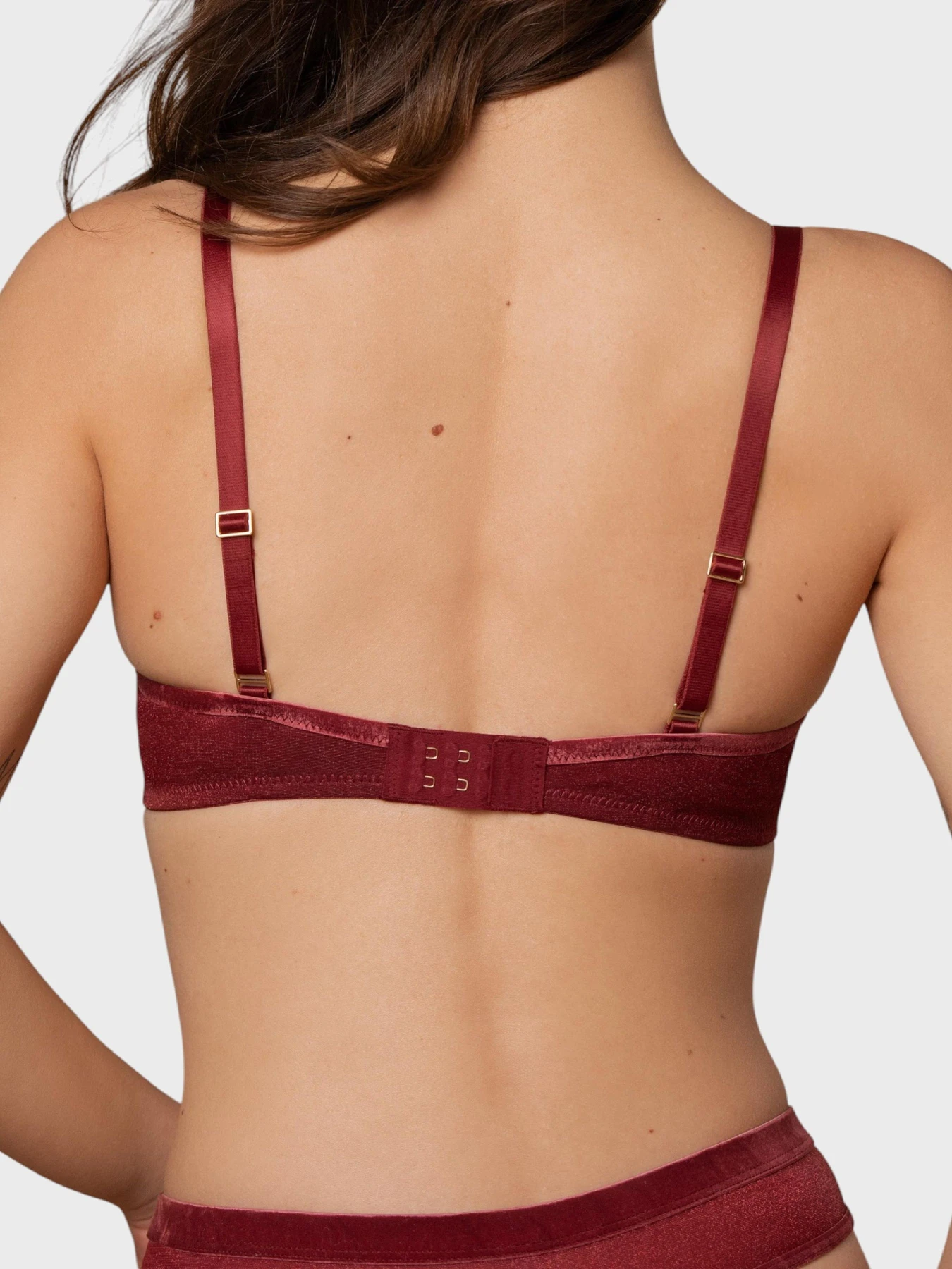 Нижня білизна Brabrabra модель SLZ27301377_burgundy Нижня білизна Brabrabra модель SLZ27301377_burgundy Фото