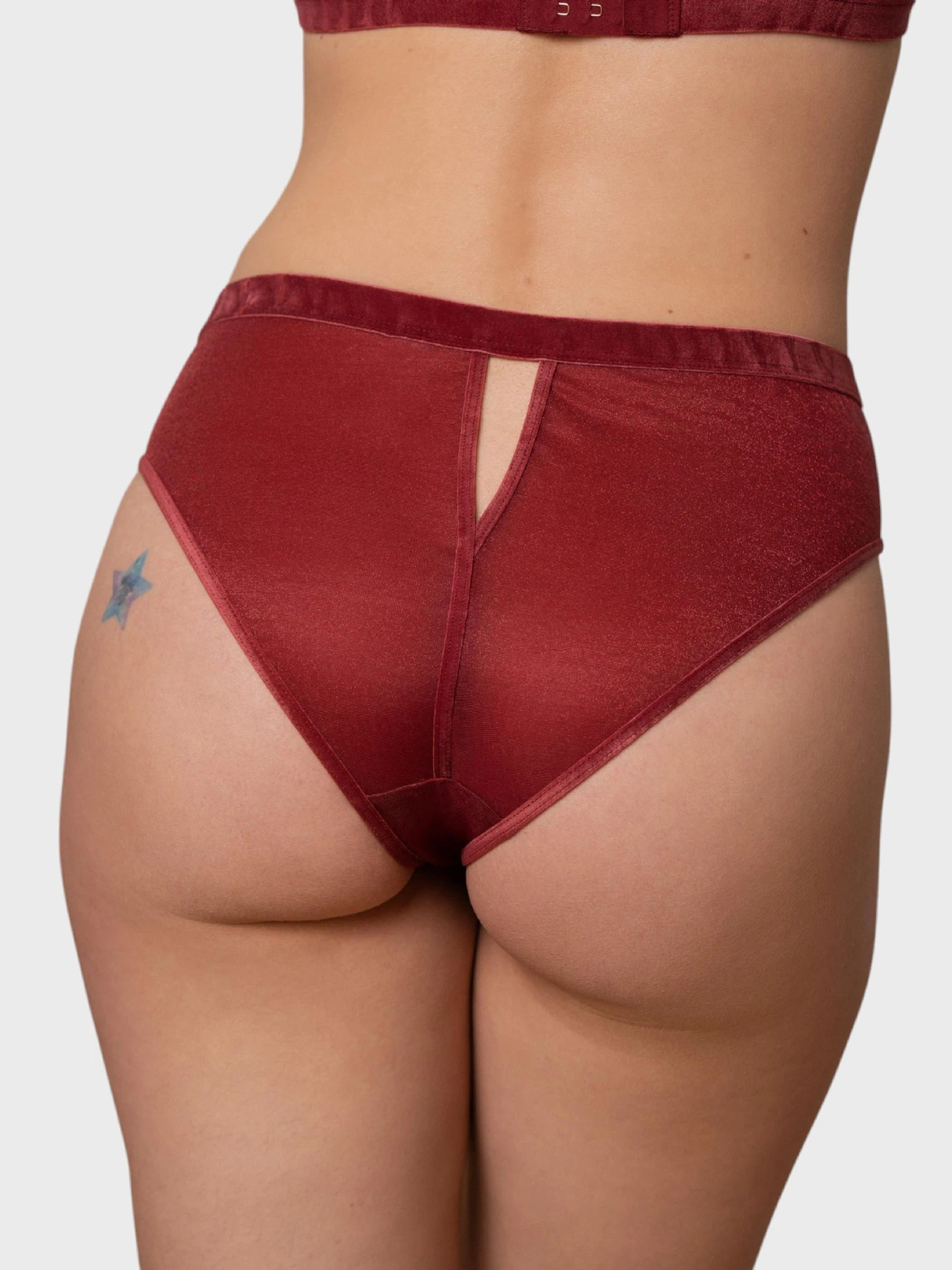 Нижня білизна Brabrabra модель SLZ27302321_burgundy Нижня білизна Brabrabra модель SLZ27302321_burgundy Фото