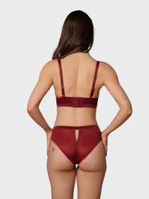 Нижня білизна Brabrabra модель SLZ27302321_burgundy Фото