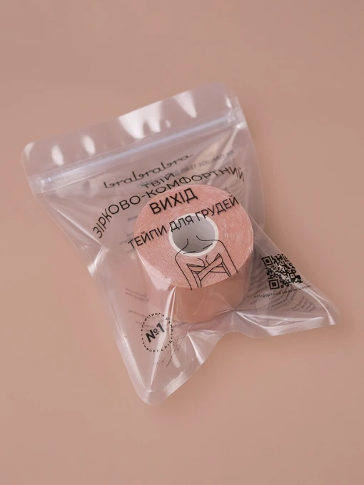 Нижня білизна Brabrabra Тейп для грудей модель 00-00012122_beige Фото