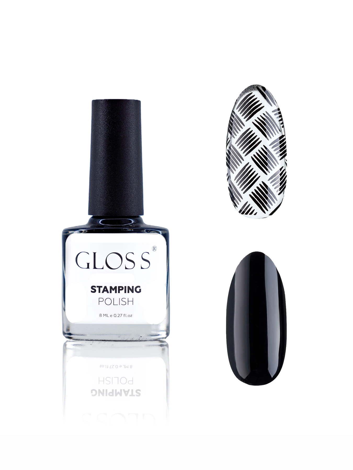 Лак для стемпинга GLOSS Stamping polish 01, черный GLOSS COMPANY модель 4823271409671 Лак для стемпинга GLOSS Stamping polish 01, черный GLOSS COMPANY модель 4823271409671 Фото