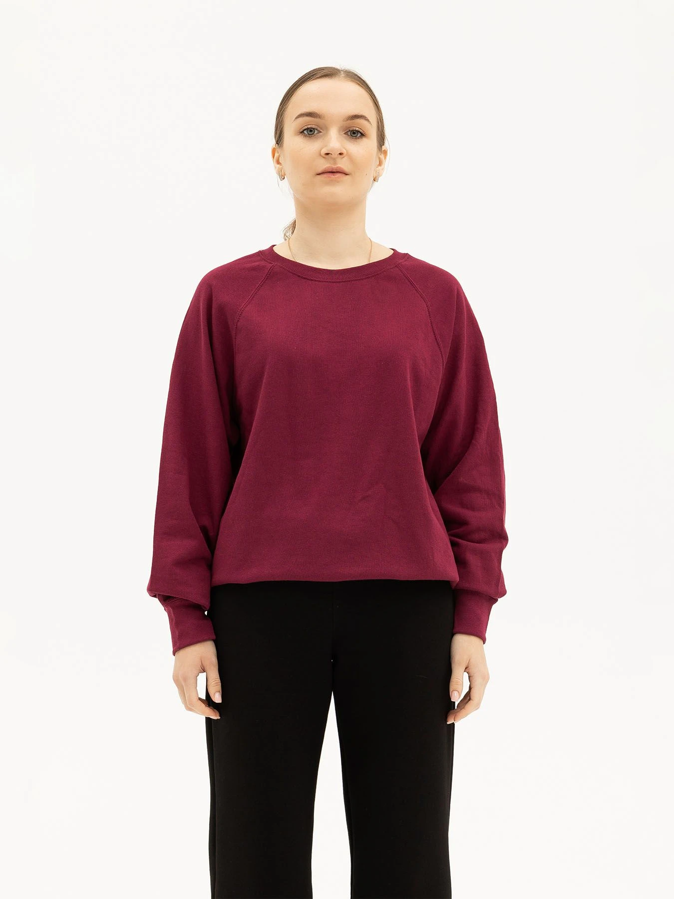 Худи и свитшоты Fruit of the loom Lightweight raglan sweat модель 862138041S Фото