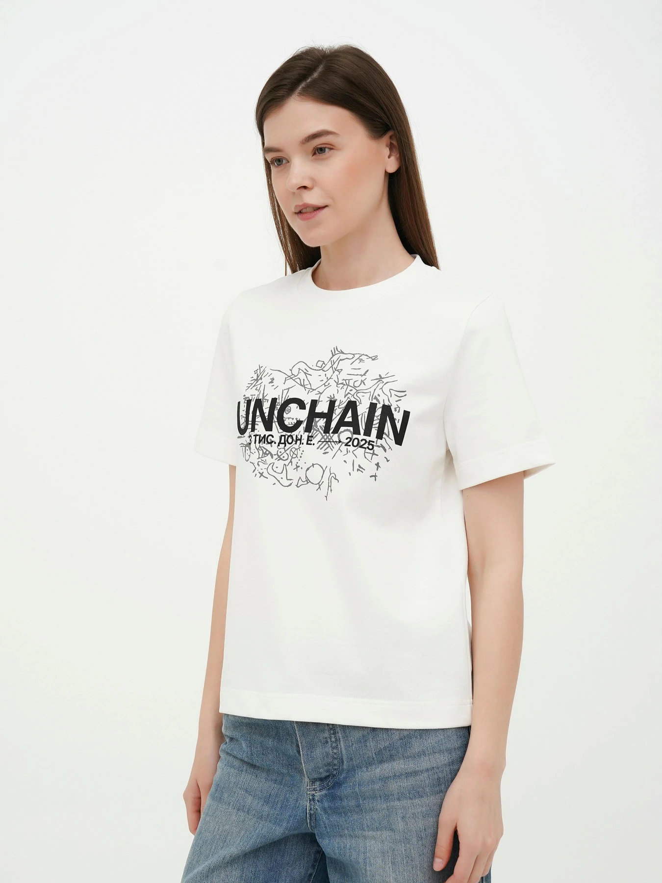 Футболки и поло UNCHAIN модель FW-BE-05 Футболки и поло UNCHAIN модель FW-BE-05 Фото