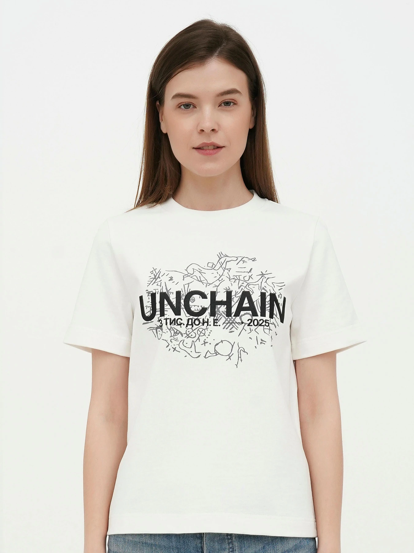 Футболки и поло UNCHAIN модель FW-BE-05 Футболки и поло UNCHAIN модель FW-BE-05 Фото