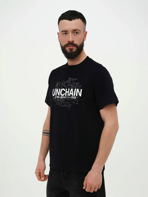 Бавовняна Чоловіча Футболка UNCHAIN фото 3