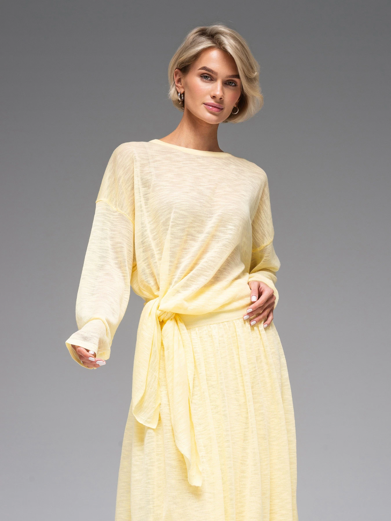 Костюмы VIVA WEAR модель 1165-diva-yellow Костюмы VIVA WEAR модель 1165-diva-yellow Фото