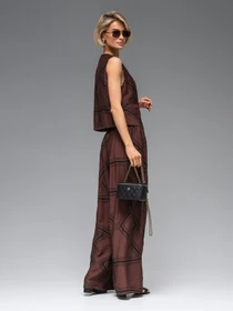 Костюмы VIVA WEAR модель 3808-jilet-choco Фото