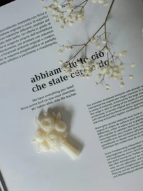 Ароматичне саше "Букетик", аромат - Midnight Blackberry (Опівнічна ожина), з натурального оливкового воску Candle Design модель 160.3003 Фото