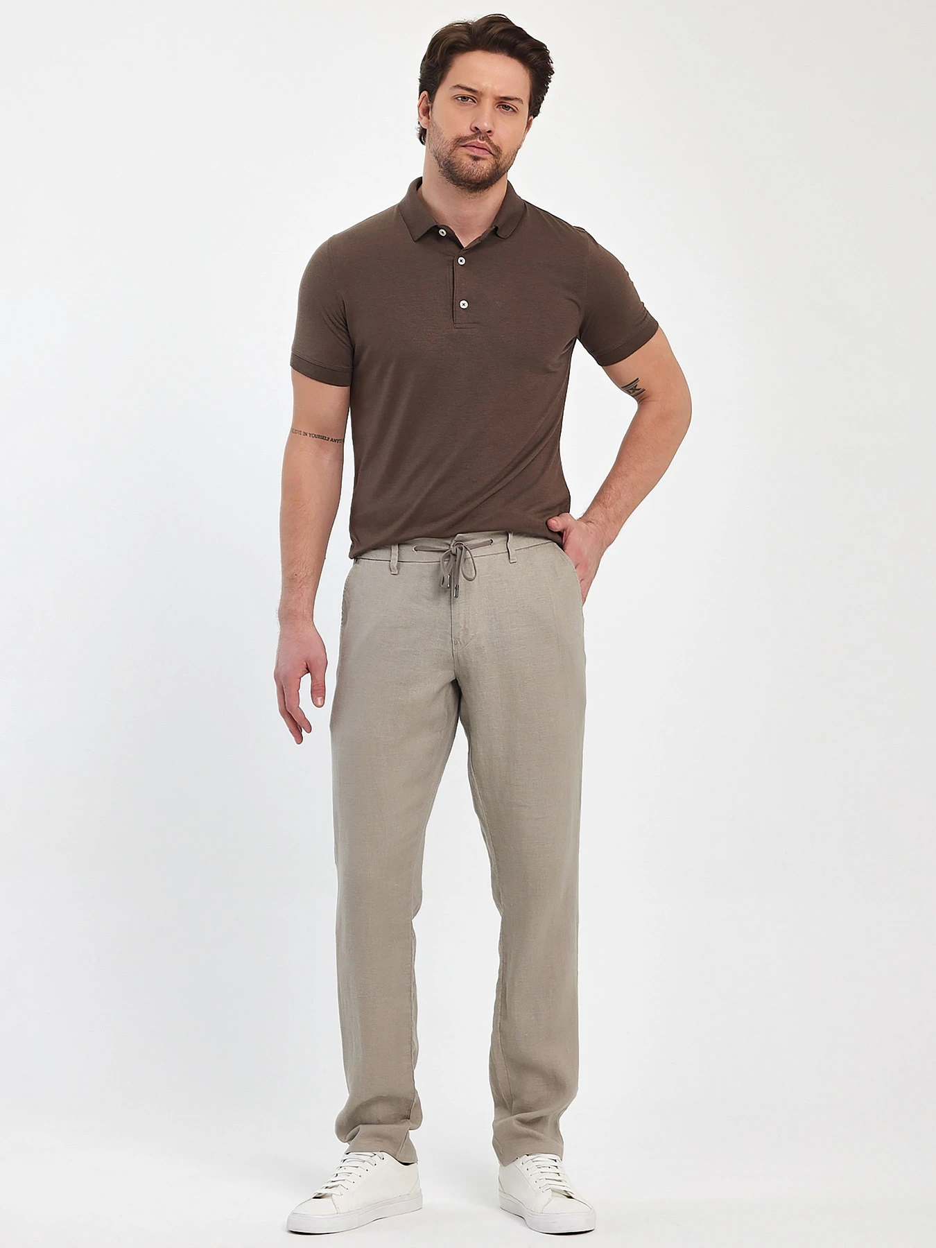 Брюки Trend Collection модель TC12125LightBeigeSHTN Фото