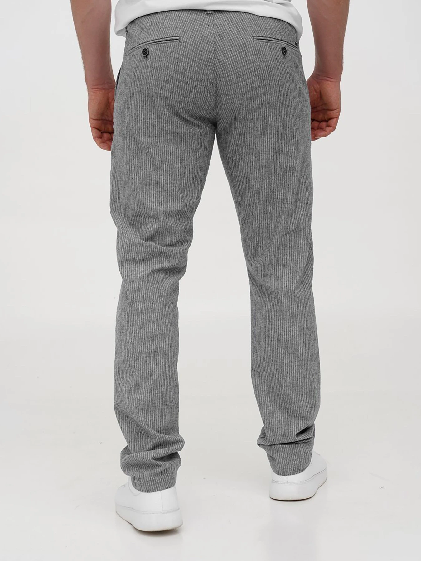 Брюки Trend Collection модель TC12123GreyWhiteSHTN Брюки Trend Collection модель TC12123GreyWhiteSHTN Фото