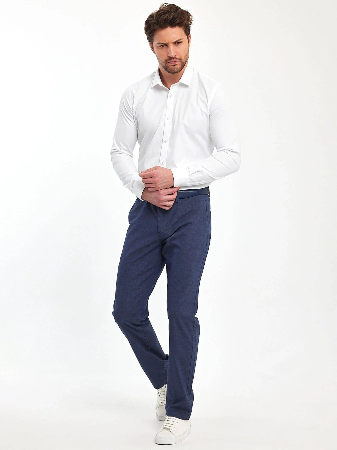 Брюки Trend Collection модель TC11396DarkBlueSHTN Фото