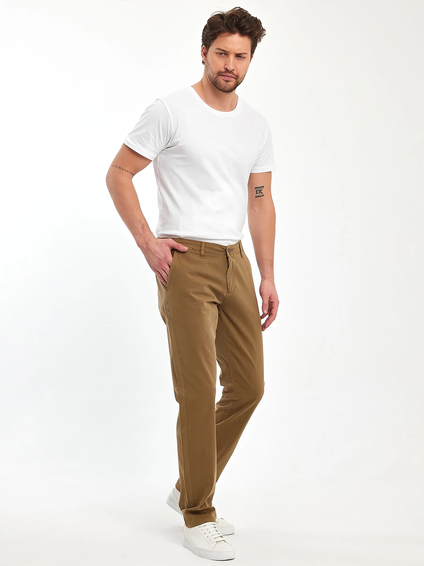 Брюки Trend Collection модель TC11312BrownSHTN Фото