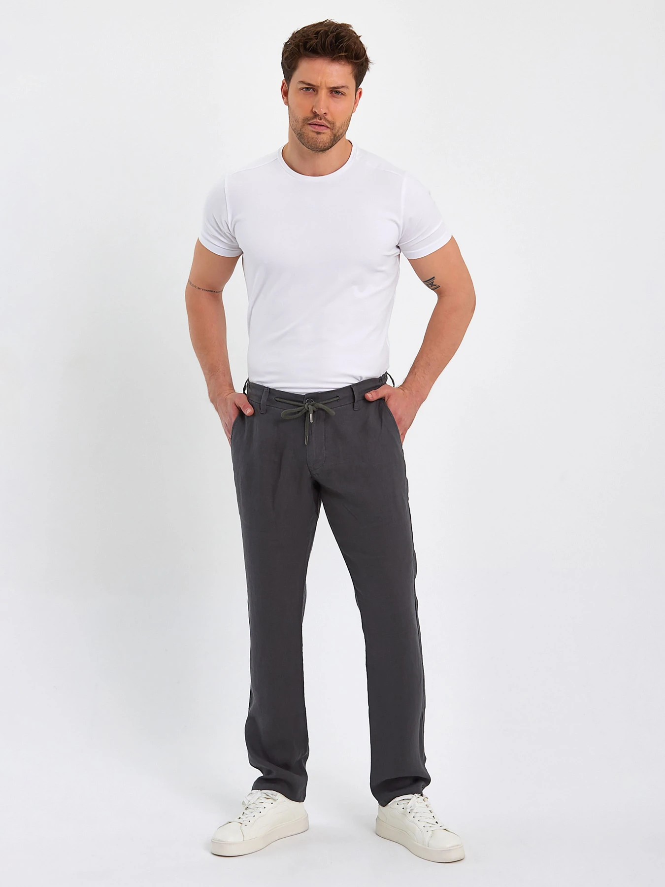 Брюки Trend Collection модель TC8841GreyGreenSHTN Брюки Trend Collection модель TC8841GreyGreenSHTN Фото