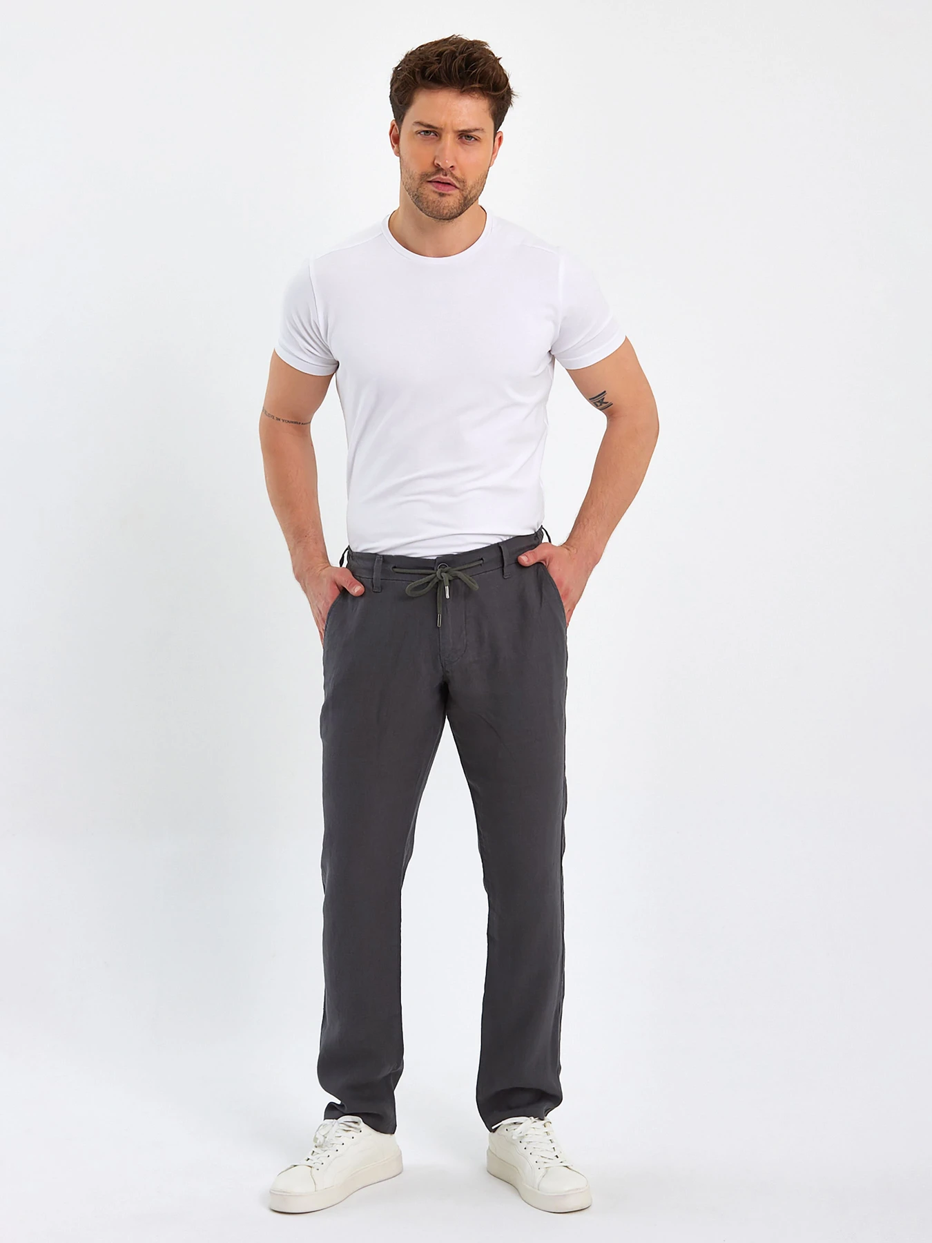 Брюки Trend Collection модель TC8841GreyGreenSHTN Брюки Trend Collection модель TC8841GreyGreenSHTN Фото