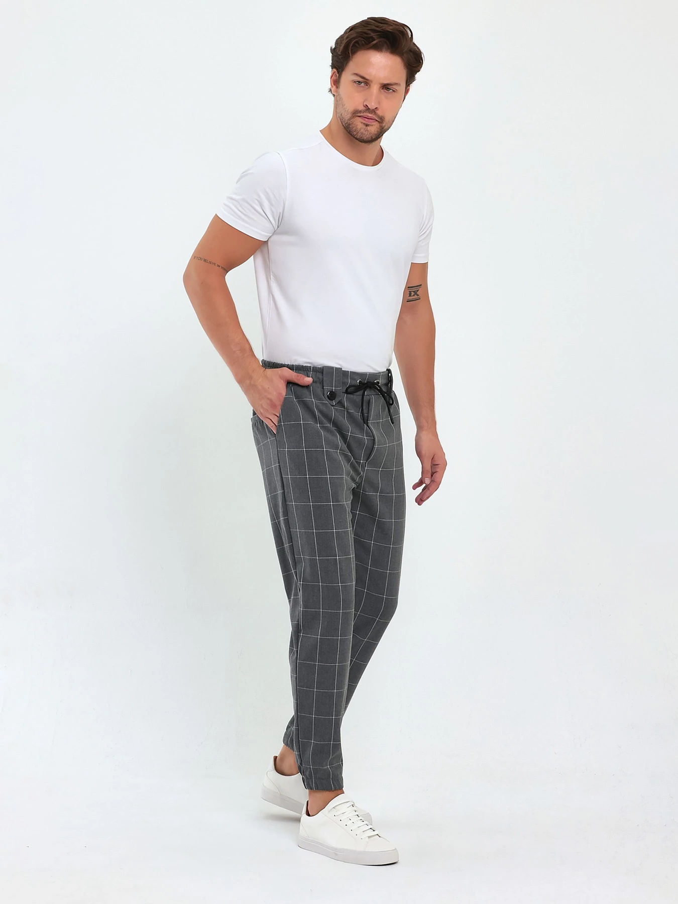 Брюки Trend Collection модель TC8625GreySHTN Брюки Trend Collection модель TC8625GreySHTN Фото