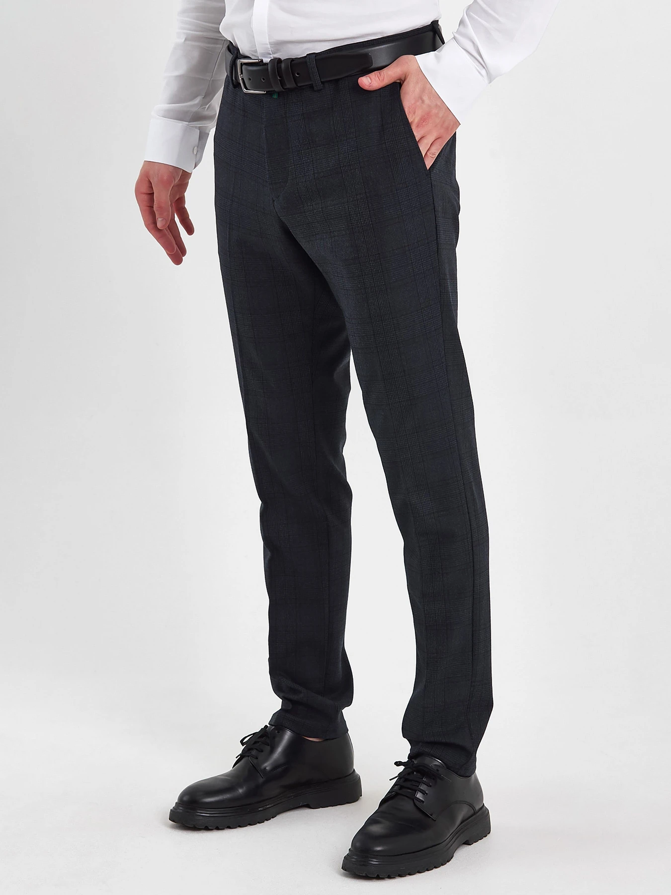 Брюки Trend Collection модель TC8354GreyBlueSHTN Фото
