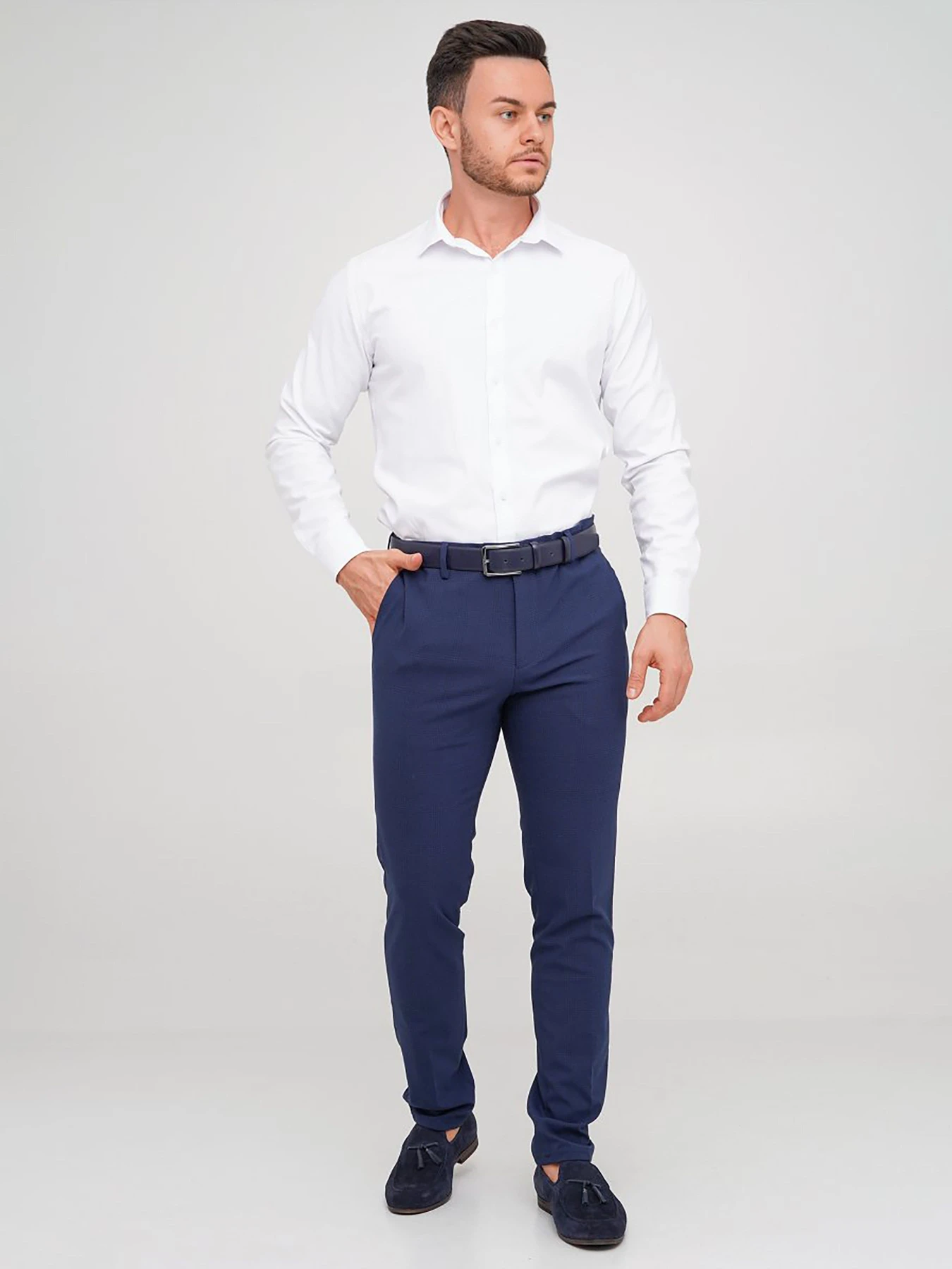 Брюки Trend Collection модель TC6419DarkBlueSHTN Фото