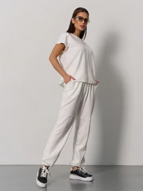 Костюми ISSA Plus модель 15057_молочный Фото