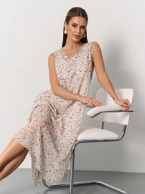 Платья ISSA Plus модель 15173_мультиколор Фото