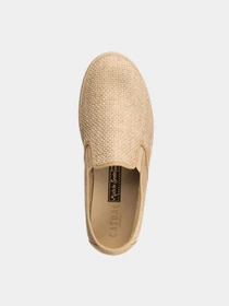 Сліпони та мокасини Casual модель Кеж-Q 7672 beige-м-191 Фото
