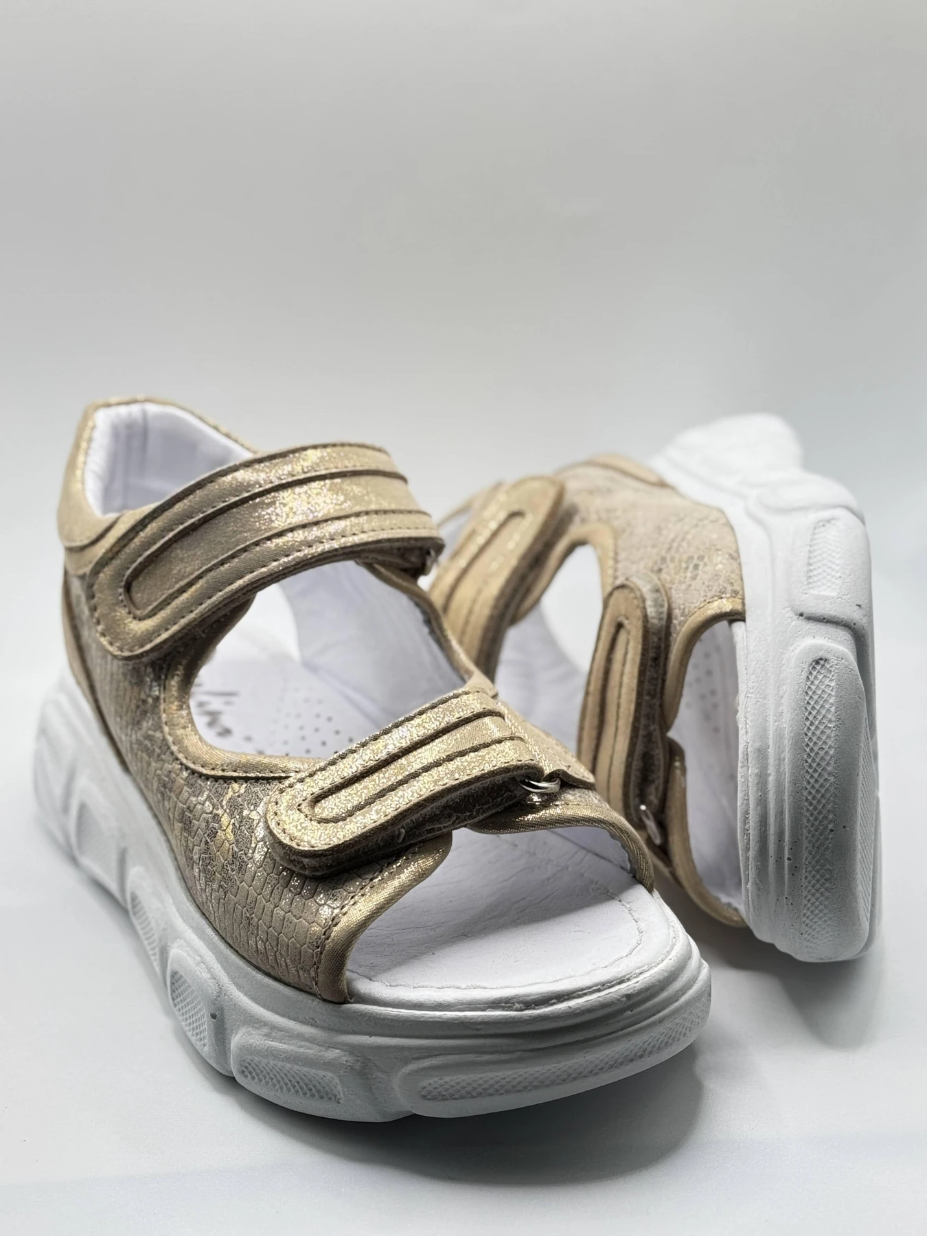 Сандалії Perlina модель 114gold25 Фото
