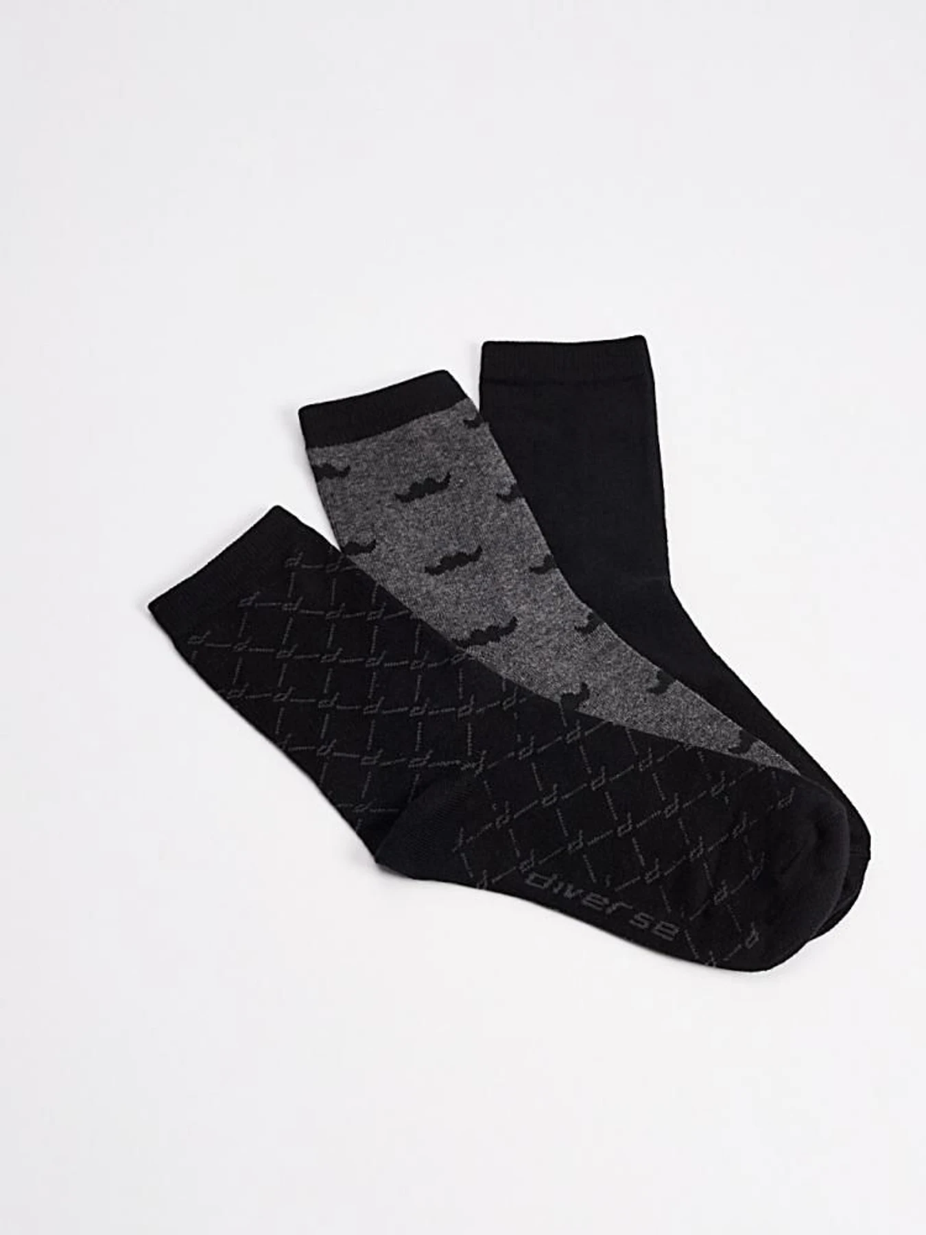 Носки и гольфы DIVERSE Mustasz 3pack Ii модель 10038135 Фото