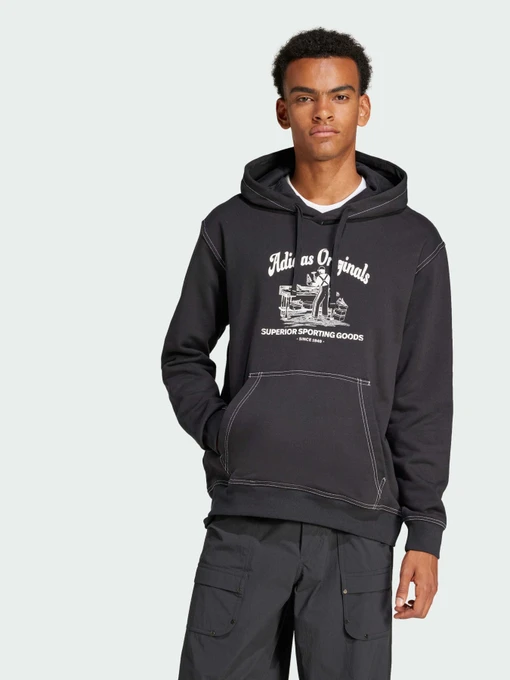 Худи и свитшоты Adidas Graphics модель JP4483 Фото